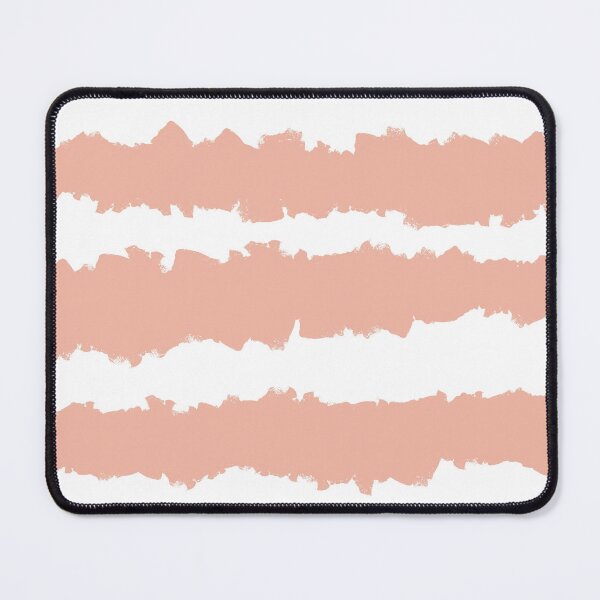 Item preview, Pink pastel abstract stripes pattern on white designed and sold by Karf ..