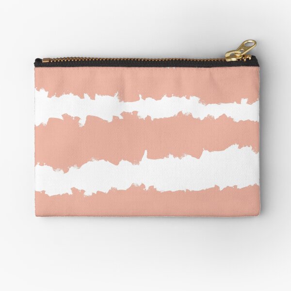 Item preview, Pink pastel abstract stripes pattern on white designed and sold by Karf  ..
