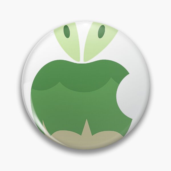 Item preview, Shiny ✨ Applin Apple Logo designed and sold by jokr18.