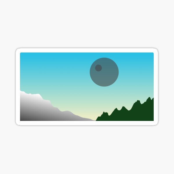 Vista previa del artículo con la obra «Alderaan Mínimo 1», diseñado y vendido por ginger-tea-.