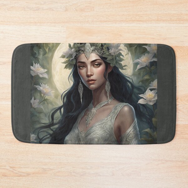 Item preview, Silver Black Elf, Elf girl,  designed and sold by GOLDENGARDENART.