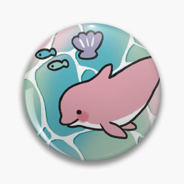 Item preview, Pink dolphin designed and sold by crisbubastis.