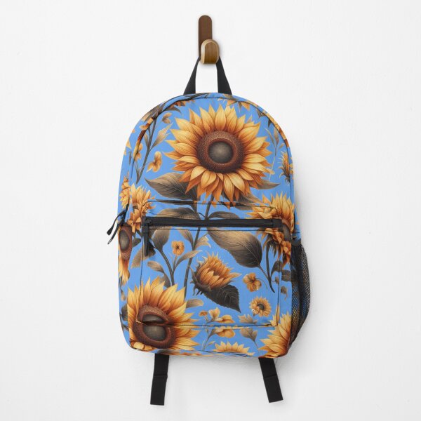 Item preview, Sunflowers in the wind Flower Meme, Thanksgiving Fall Harvest Autumn Yellow Green White Brown Seeds Farm designed and sold by TheTimeTaxi.