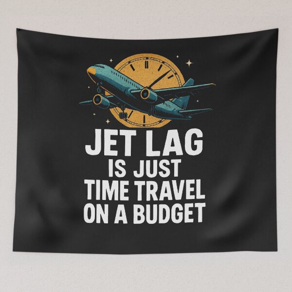 Item preview, Jet Lag Is Just Time Travel On A Budget designed and sold by Owcomm.