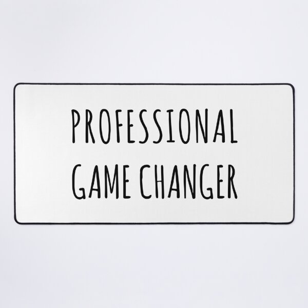 Item preview, Professional Game Changer, Unique designed and sold by villacreativa.
