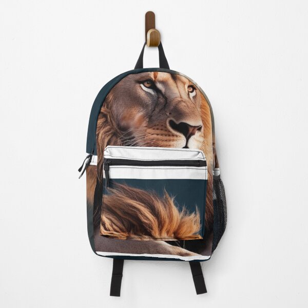 Item preview, Lone Lion Beneath Stormy Skies designed and sold by Uplift36.