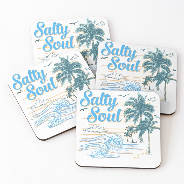 Item preview,  Salty Soul: Beach Vibes & Ocean Waves designed and sold by Frame of Mind .