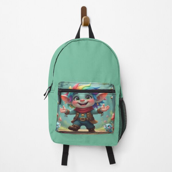 Item preview, Happy Troll on a Magical Clearing – Fantasy Fun! designed and sold by FotoworldEdel.