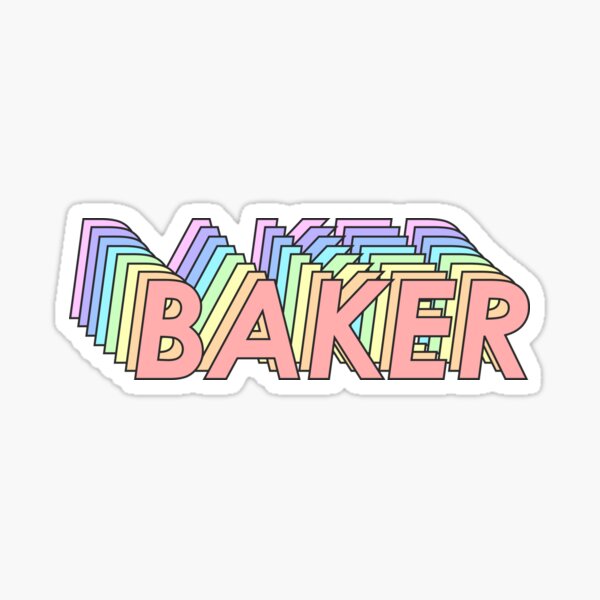 Item preview, BAKER designed and sold by oddwonders.