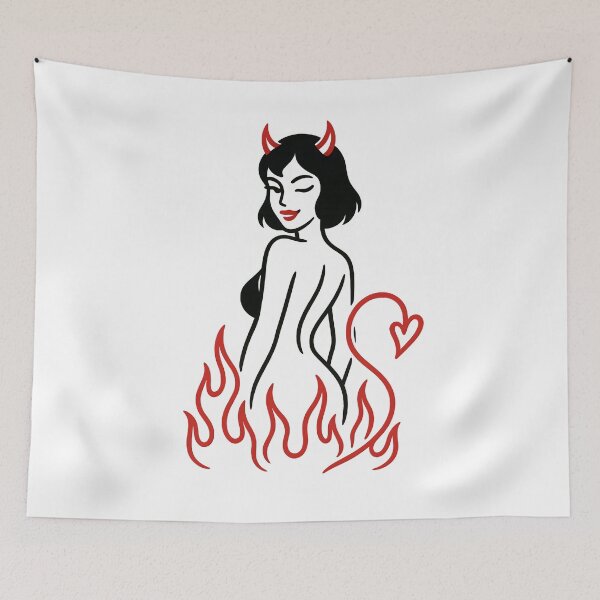 Item preview, Flirting with Fire designed and sold by Uglyandcute.