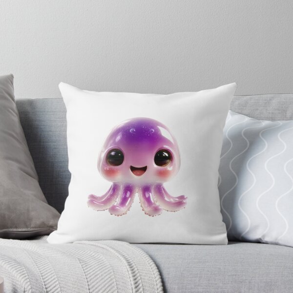 Item preview, Happy Kawaii Octopus - Big Eyes designed and sold by IssaraStudio.