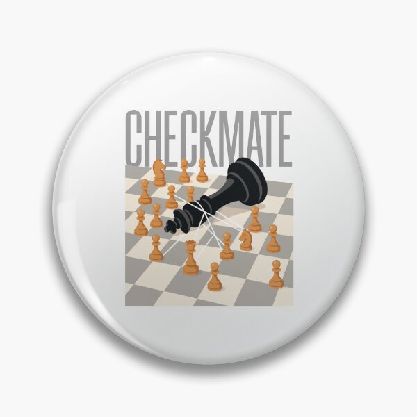 Item preview, Checkmate Collapse - The Fall of the King Chess Graphic designed and sold by H Jonas.