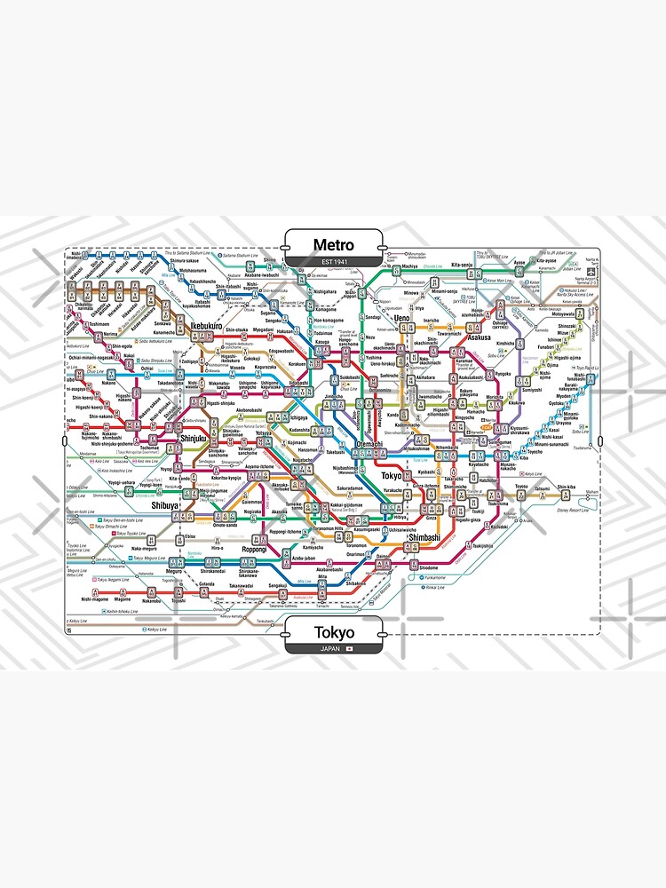 Thumbnail 2 of 2, Jigsaw Puzzle, Subway - Tokyo designed and sold by aleibanez.