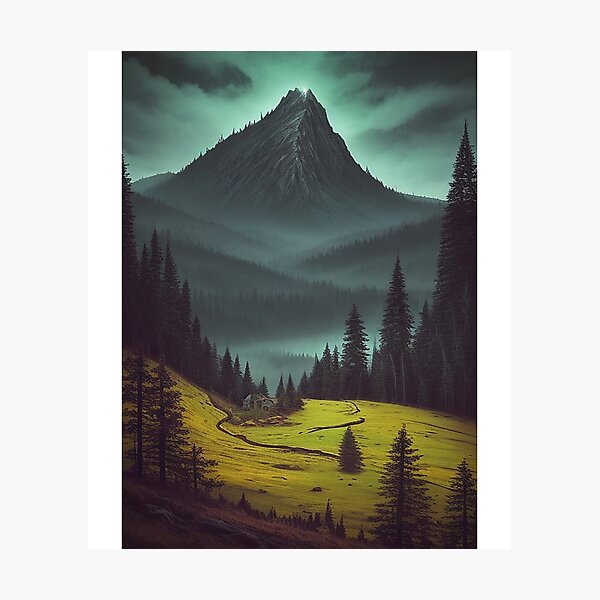 Item preview, mountain of light designed and sold by thatsit-itslit.