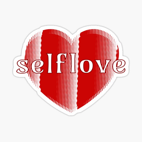 Item preview, "Selflove" Glitch Heart Design designed and sold by MichoStudio.