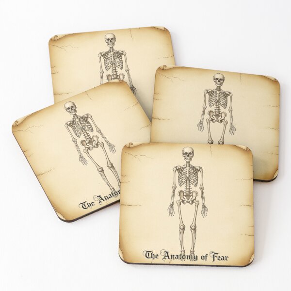 Item preview, Anatomical Skeleton Vintage Design | Gothic Medical Illustration designed and sold by j-2k.