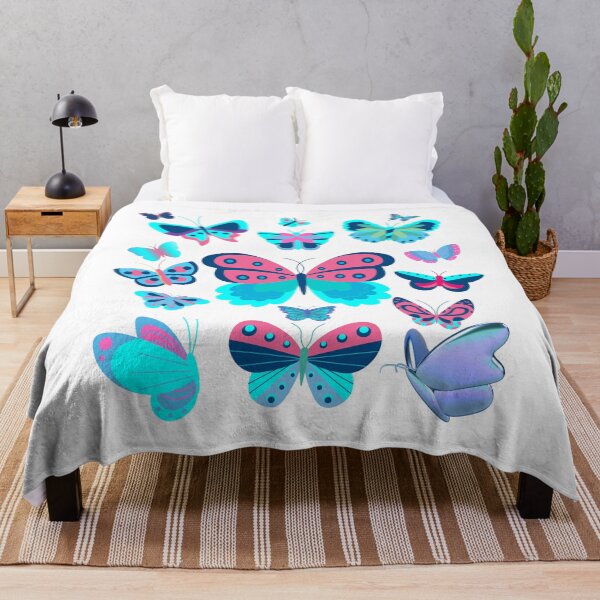 Aperçu de l'œuvre papillon bleu créée et vendue par GEWINN.