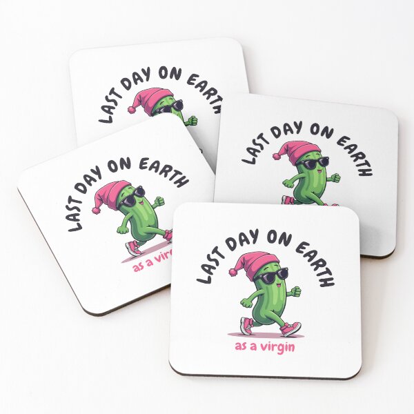 Item preview, Last Day on Earth (as a virgin) – Confident Cucumber designed and sold by Delulu Vibes.