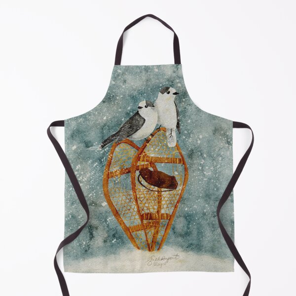 Item preview, Canada Jays on Snowshoes designed and sold by Peleegirl.