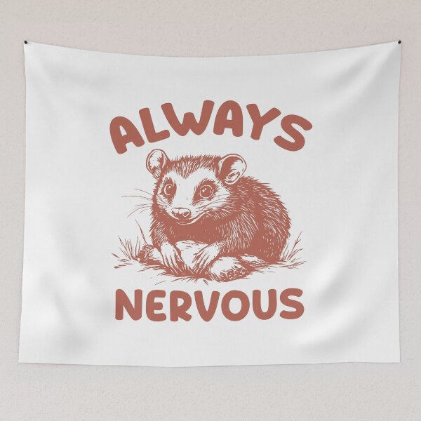 Item preview, Raccoon Always Nervous  designed and sold by artcultreone.