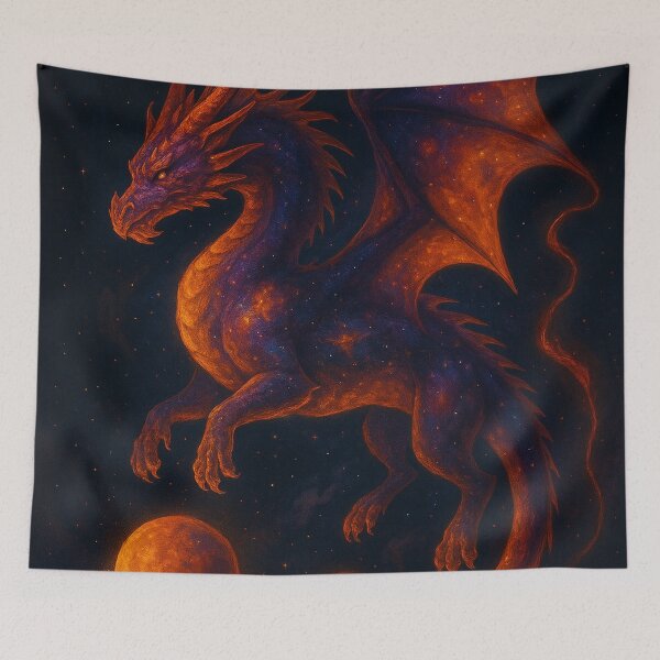 Item preview, Spectral Dragon – Celestial Guardian of the Stars designed and sold by PixelPunx.