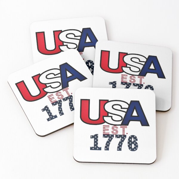 Item preview, USA Est. 1776 – Patriotic American Flag Design designed and sold by DesignsbySisco.