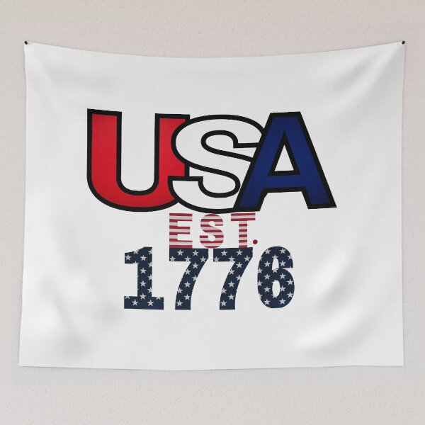 Item preview, USA Est. 1776 – Patriotic American Flag Design designed and sold by DesignsbySisco.