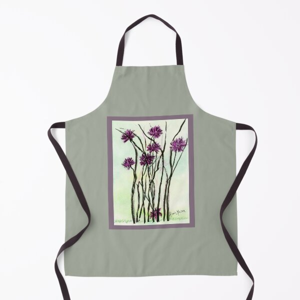 Item preview, Invasive Knapweed - watercolor painting designed and sold by Annie Mason Art.