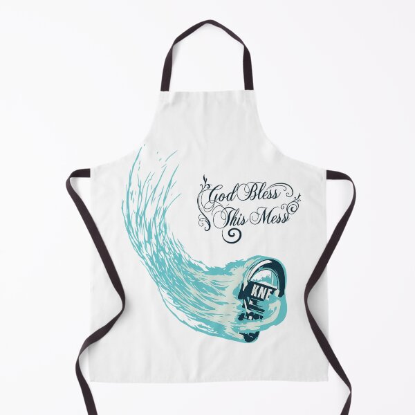 Item preview, God Bless This Mess – Abstract Wave & Lock Graphic designed and sold by Breaking Shop.