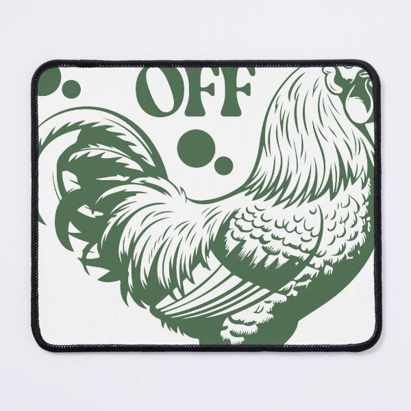 Item preview, Cluck Off – Funny Angry Chicken designed and sold by artcultreone.