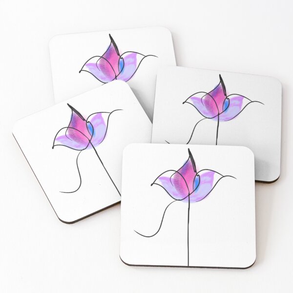 Artikelvorschau, Schöne, bunte Blume mit kleinen Vögeln entworfen und verkauft von elainereginavaz.