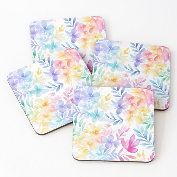 Item preview, Pastel Rainbow Foliage designed and sold by Vision Crafted.