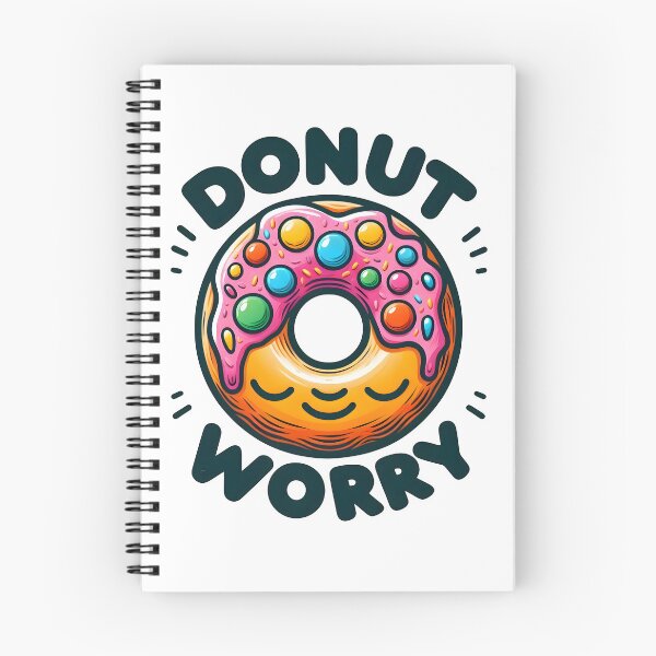 Item preview, doughnut, donut, donut worry, happy designed and sold by TrueArtVibes.