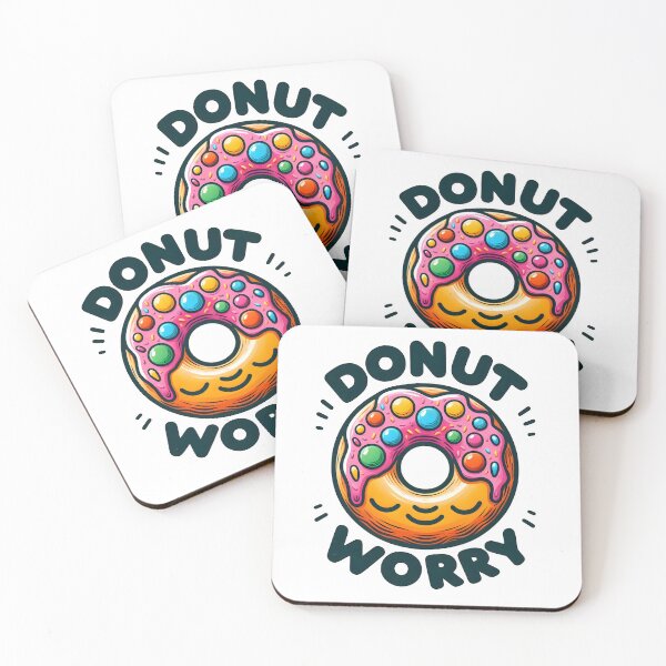 Item preview, doughnut, donut, donut worry, happy designed and sold by TrueArtVibes.