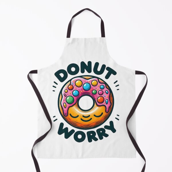 Item preview, doughnut, donut, donut worry, happy designed and sold by TrueArtVibes.