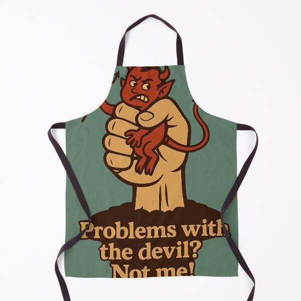 Item preview, Problems with the Devil? Not Me! — Faust Retro Poster designed and sold by nopewear..