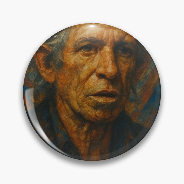 Item preview, Keith Richards, abstract impressionism designed and sold by jonloomes.
