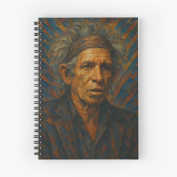 Item preview, Keith Richards, abstract impressionism designed and sold by jonloomes.