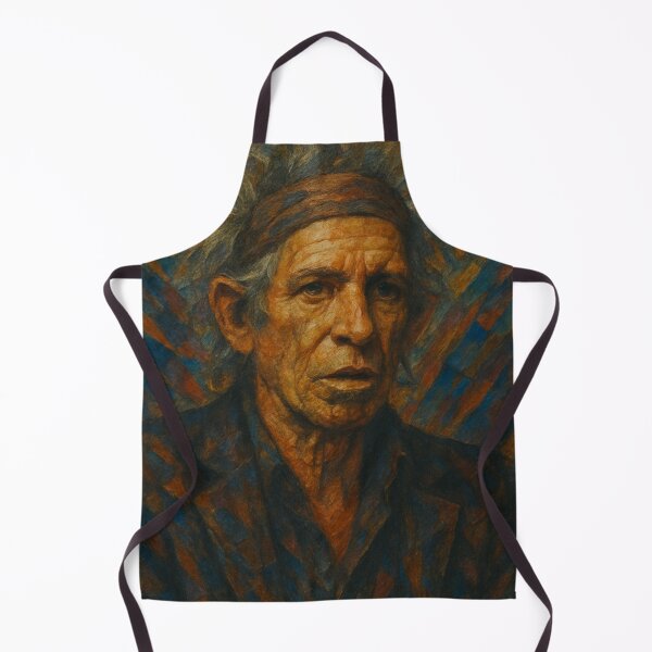 Item preview, Keith Richards, abstract impressionism designed and sold by jonloomes.
