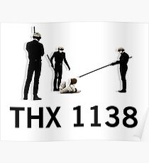 thx 1138 print Poster