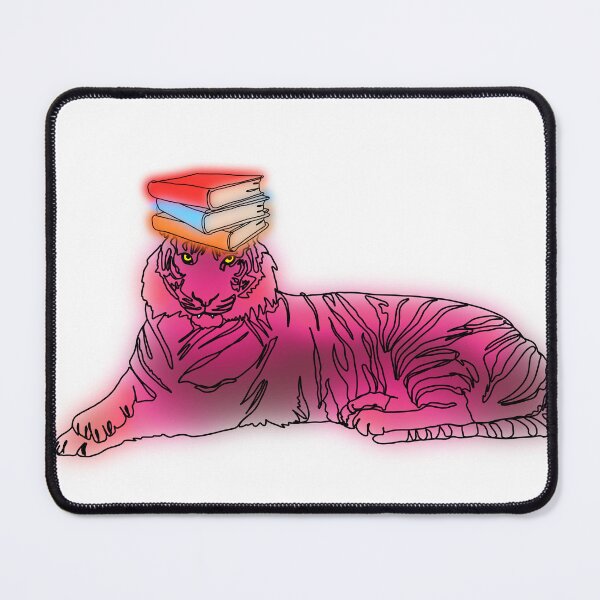 Item preview, Maple the Tiger with Stack of Books – animalzinhats designed and sold by Ashley’sAnimalz.