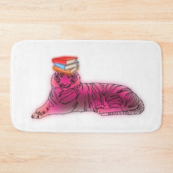 Item preview, Maple the Tiger with Stack of Books – animalzinhats designed and sold by Ashley’sAnimalz.