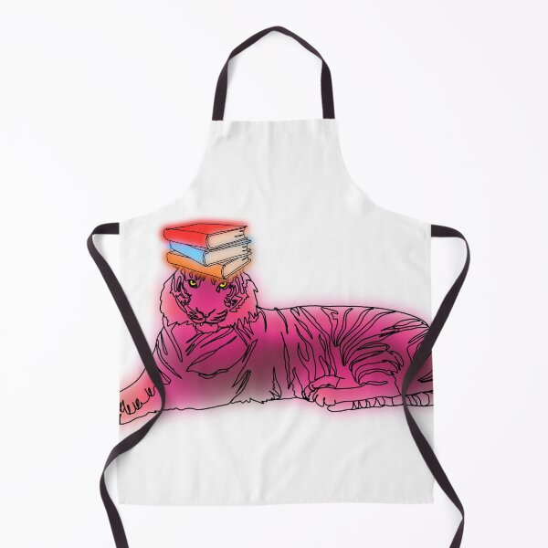 Item preview, Maple the Tiger with Stack of Books – animalzinhats designed and sold by Ashley’sAnimalz.