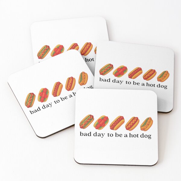 Item preview, It's a Bad Day To Be A Hot Dog 2 designed and sold by Judestudio.