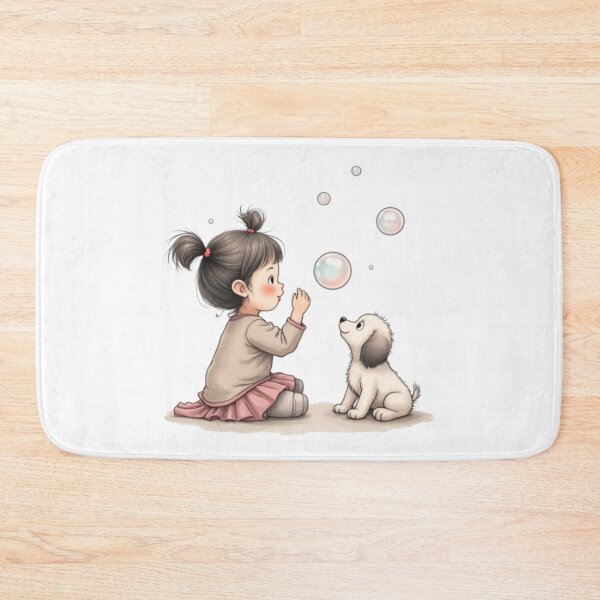 Item preview, Timeless Playtime – Bubbles, Joy & Puppy Eyes designed and sold by Neonyx2020.