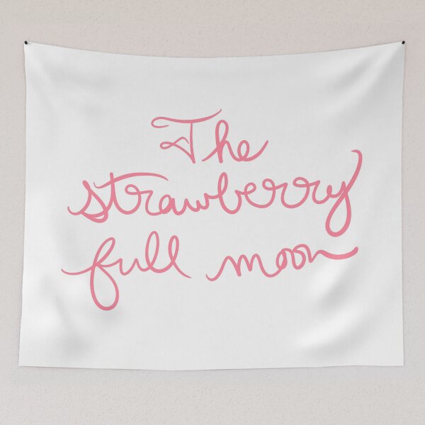 Item preview, The Strawberry Full moon designed and sold by abeink.