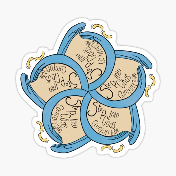 Item preview, Step into Gods comfort zone designed and sold by JJJJdoodles.