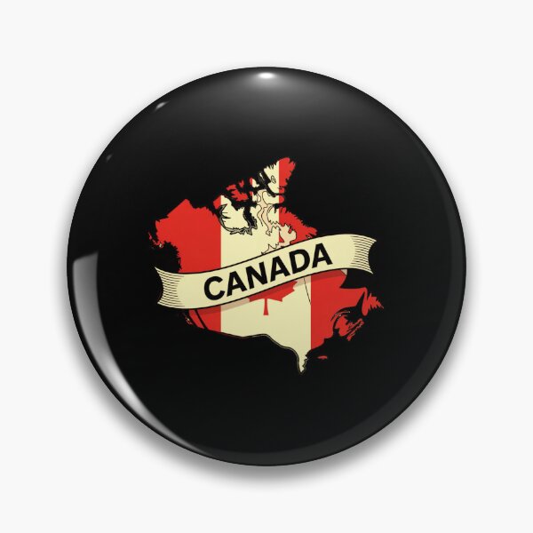 Item preview, Canada Flag Map designed and sold by Paper Drip.