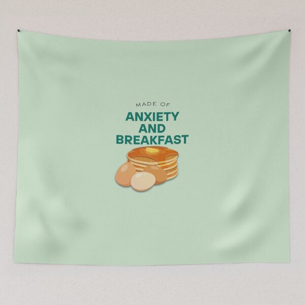 Item preview, Made of Anxiety and Breakfast  designed and sold by RANShopX.