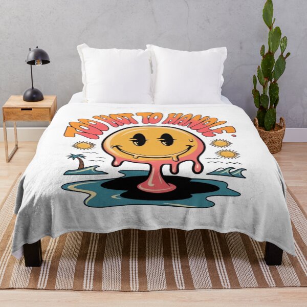 Item preview, Too Hot to Handle - Melting Smiley Streetwear Design designed and sold by ARTReMi.